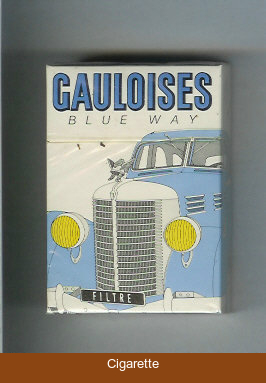 Gauloises Blue Way Filtre Cigarettes hard box
