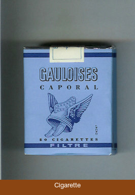 Gauloises Caporal Filtre cigarettes soft box