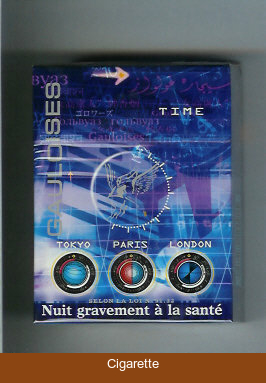 Gauloises Time 30s cigarettes hard box