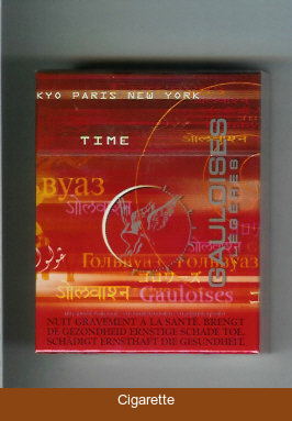 Gauloises Time Legeres 25s cigarettes hard box