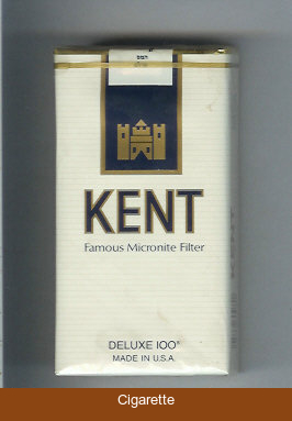 Kent Famous Micronite Filter 100s cigarettes soft box