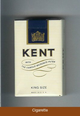 Kent With The Famous Micronite Filter cigarettes soft box