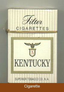 Kentucky cigarettes hard box