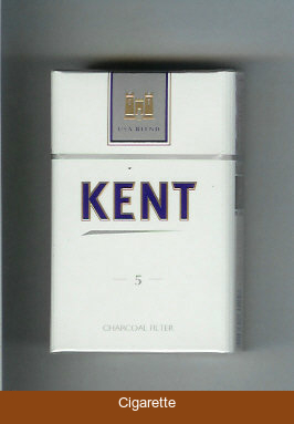 Kent USA Blend 5 Charcoal Filter cigarettes hard box