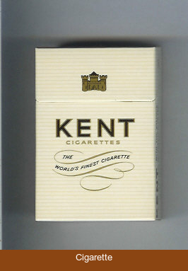 Kent cigarettes The World's Finest Cigarette hard box