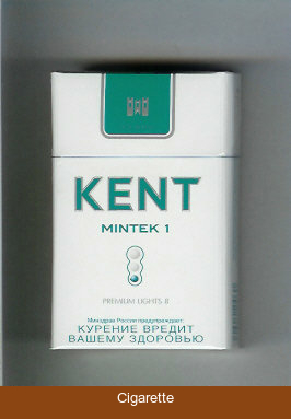 Kent USA Blend Mintek 1 Premium Lights 8 cigarettes hard box