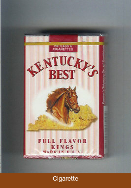 Kentucky's Best Full Flavor Kings cigarettes soft box