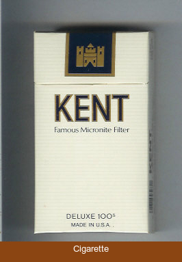 Kent Famous Micronite Filter 100s cigarettes hard box