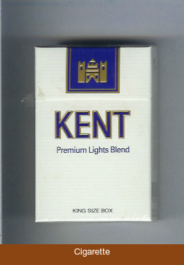 Kent Premium Lights Blend cigarettes hard box