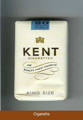Kent cigarettes The World's Finest Cigarette soft box