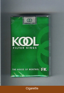 Kool Filter Kings The House of Menthol cigarettes soft box