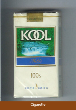 Kool Milds Menthol 100s cigarettes soft box