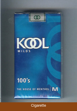 Kool Milds 100s The House of Menthol cigarettes soft box