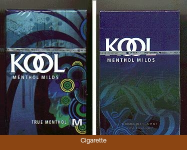 Kool Menthol Milds True Menthol M cigarettes hard box