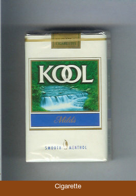 Kool Milds Menthol cigarettes soft box