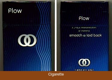 Kool Flow A unique interpretation of menthol cigarettes hard box