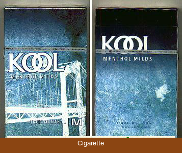 Kool Menthol Milds True Menthol cigarettes hard box