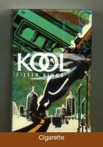 Kool Filter Kings hard box cigarettes