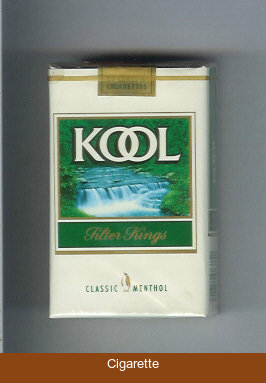 Kool Classic Menthol Filter Kings cigarettes soft box