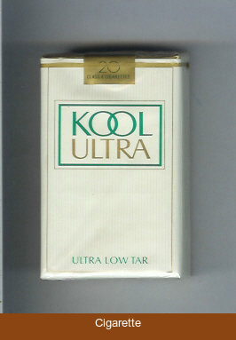 Kool Ultra cigarettes soft box