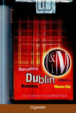 L&M Dublin Red Label cigarettes soft box