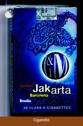 L&M Jakarta Blue Label cigarettes soft box