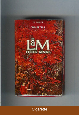 L&M Filter Kings cigarettes soft box