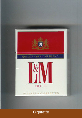 L&M Quality American Blend Filter Short cigarettes hard box