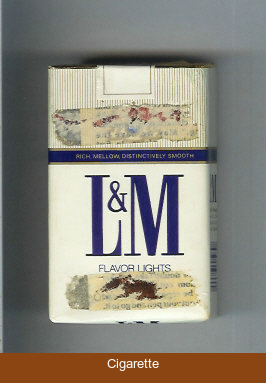 L&M Rich Mellow Distinctively Smooth Filters cigarettes soft box