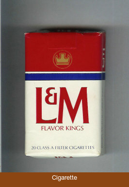 L&M Flavor Kings cigarettes soft box