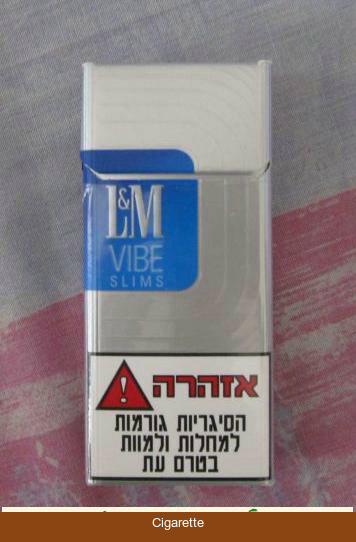 L&M Vibe Slims 100s cigarettes hard box