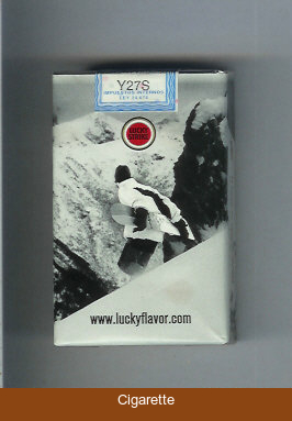 Lucky Strike cigarettes Snowpacks soft box