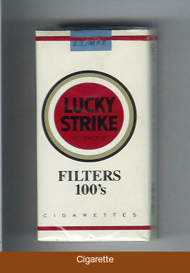 Lucky Strike Filter 100s cigarettes soft box