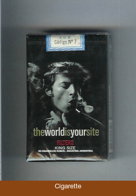 Lucky Strike FlavorChickHereTheWorldIs Filters King Size cigarettes soft box