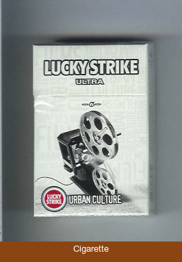 Lucky Strike Ultra 6 Urban Culture cigarettes hard box