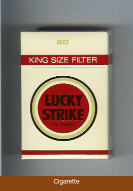 Lucky Strike King Size Filter 20 cigarettes hard box