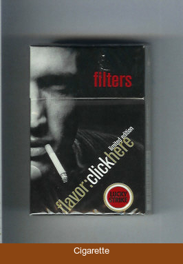 Lucky Strike FlavorChickHere cigarettes hard box