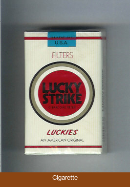 Lucky Strike Luckies An American Original Filters cigarettes soft box