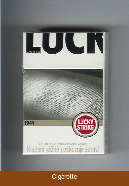 Lucky Strike 1944 Lights cigarettes hard box