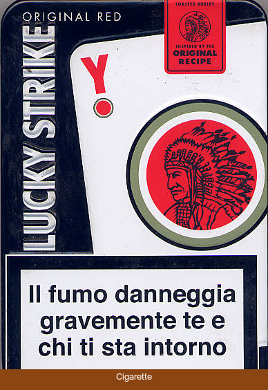 Lucky Strike LUCKY Original Red with Y cigarettes Tin Pack