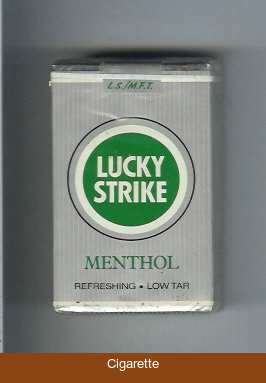 Lucky Strike Menthol LSMFT Low Tar cigarettes soft box