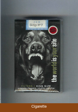 Lucky Strike TheWorldIsYourSite Filters King Size soft box cigarettes