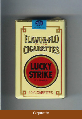 Lucky Strike Flavor Flo Filter Cigarettes soft box