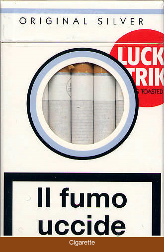 Lucky Strike Original Silver cigarettes hard box
