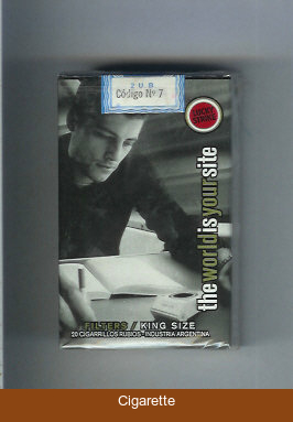 Lucky Strike TheWorldIsYourSite Filters cigarettes soft box