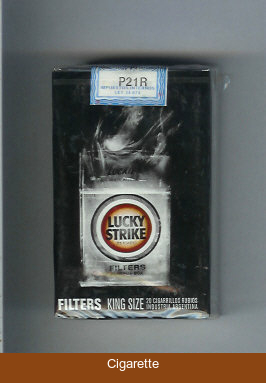 Lucky Strike Filters FlavorChickHere cigarettes soft box