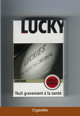 Lucky Strike Original Filters cigarettes hard box