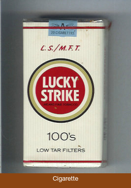 Lucky Strike Filter 100s Low Tar Filters cigarettes soft box