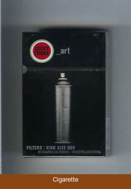 Lucky Strike Urbconnexion Art cigarettes hard box