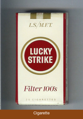 Lucky Strike Filter 100s L.S. M.E.T. cigarettes soft box